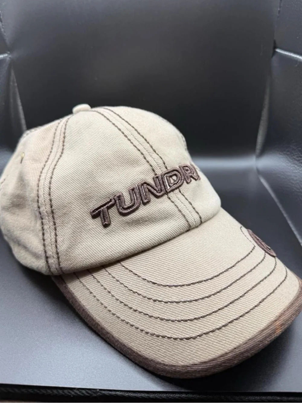 Toyota Tundra Embroidered Beige Baseball Cap